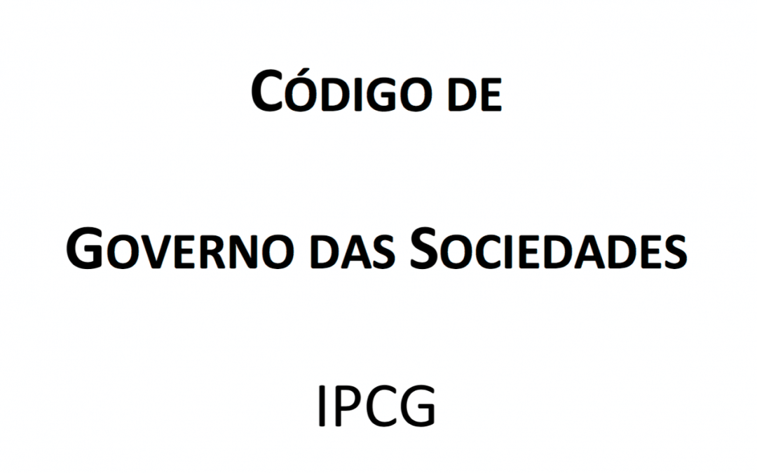 Código de Governo das Sociedades do IPCG – 2018