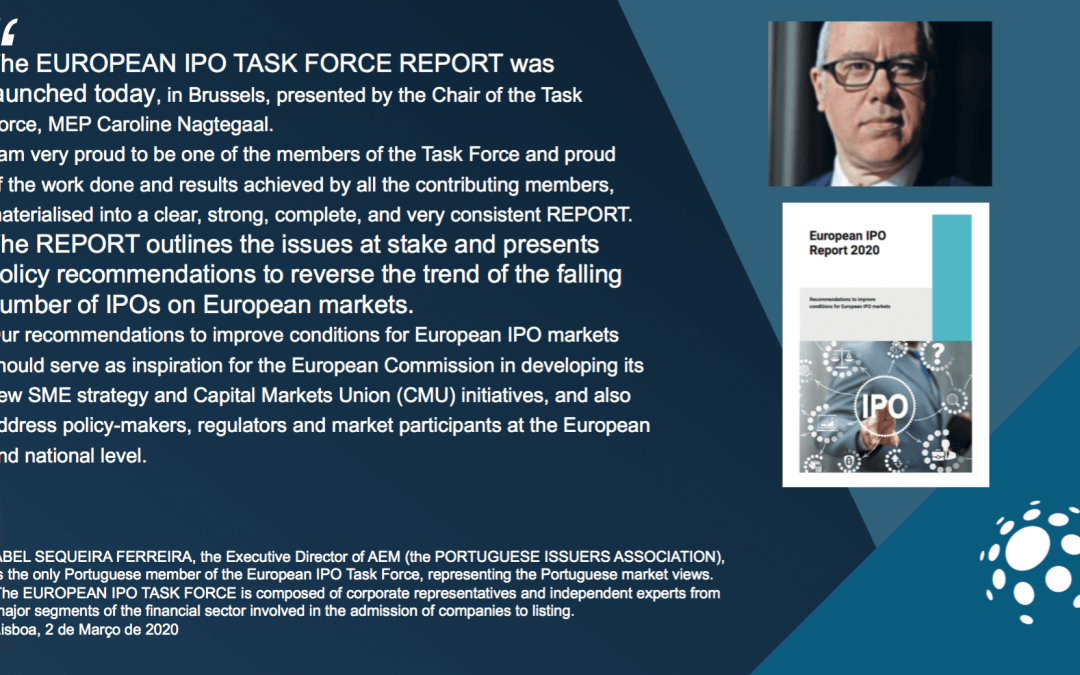 EUROPEAN IPO TASK FORCE REPORT