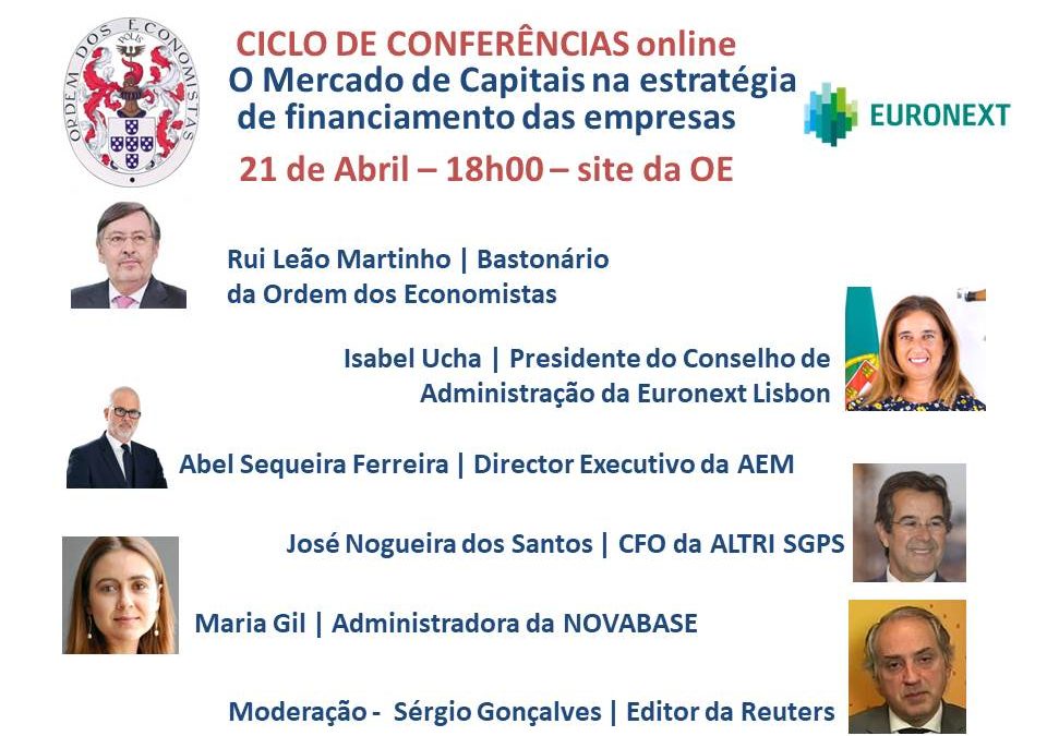 CICLO DE CONFERÊNCIAS – O MERCADO DE CAPITAIS NA ESTRATÉGIA DE FINANCIAMENTO DAS EMPRESAS